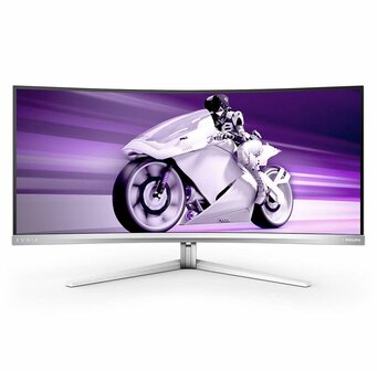 Philips 34M2C8600/00 computer monitor 86,4 cm (34&quot;) 3440 x 1440 Pixels Wide Quad HD OLED Wit