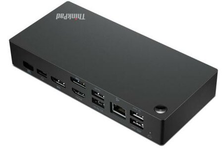 Lenovo ThinkPad Universal Thunderbolt 4 Smart Dock Bedraad Zwart