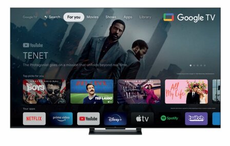 TCL C74 Series 65C749 tv 165,1 cm (65&quot;) 4K Ultra HD Smart TV Wifi Zwart 1000 cd/m&sup2;