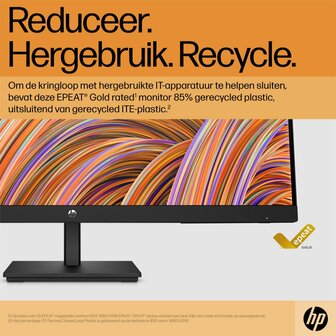 MON HP V27i 27Inch G5 IPS Zwart 75HZ DisplayPort, HDMI, VGA