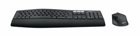 Logitech MK850 Performance toetsenbord Inclusief muis RF-draadloos + Bluetooth QWERTZ Duits Zwart