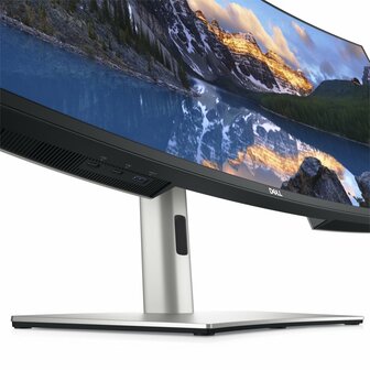 DELL UltraSharp U3824DW LED display 95,2 cm (37.5&quot;) 3840 x 1600 Pixels Wide Quad HD+ LCD Zwart, Zilver