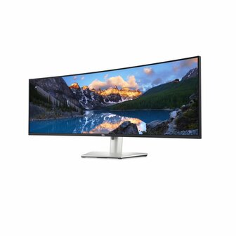 DELL UltraSharp U4924DW LED display 124,5 cm (49&quot;) 5120 x 1440 Pixels 5K Ultra HD LCD Zwart, Zilver