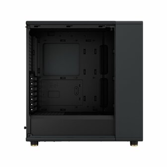 Case Fractal Design North Zwart TG Clear Charcoal Black ATX