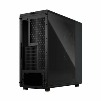 Case Fractal Design North Zwart TG Clear Charcoal Black ATX