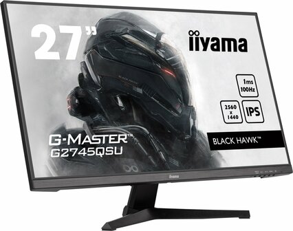 iiyama G-Master G2745QSU-B1 27&quot; | 2560 x 1440 IPS | 100Hz | Gaming Monitor