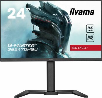 iiyama G-MASTER GB2470HSU-B5 LED display 61 cm (24&quot;) 1920 x 1080 Pixels Full HD Zwart