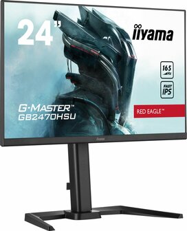 iiyama G-MASTER GB2470HSU-B5 LED display 61 cm (24&quot;) 1920 x 1080 Pixels Full HD Zwart