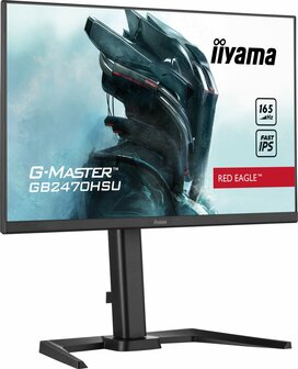 iiyama G-MASTER GB2470HSU-B5 LED display 61 cm (24&quot;) 1920 x 1080 Pixels Full HD Zwart