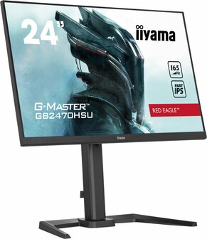 iiyama G-MASTER GB2470HSU-B5 LED display 61 cm (24&quot;) 1920 x 1080 Pixels Full HD Zwart