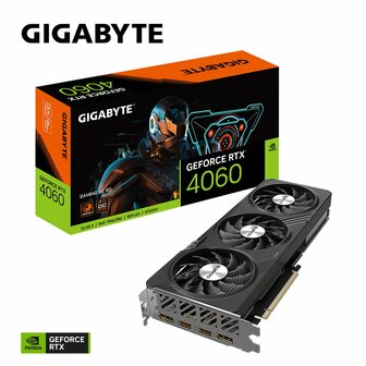 Gigabyte GAMING GeForce RTX&shy;&shy; 4060 OC 8G NVIDIA GeForce RTX&shy; 4060 8 GB GDDR6