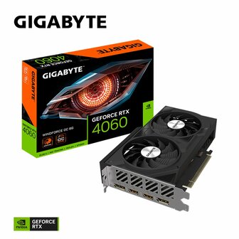 Gigabyte GeForce RTX 4060 WINDFORCE OC 8G NVIDIA 8 GB GDDR6