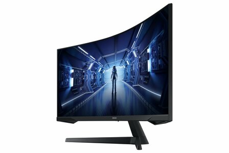 Samsung Odyssey C34G55TWWP computer monitor 86,4 cm (34&quot;) 3440 x 1440 Pixels UltraWide Dual Quad HD LED Zwart