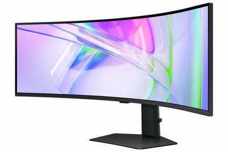 Samsung ViewFinity S49C950UAU computer monitor 124,5 cm (49&quot;) 5120 x 1440 Pixels DQHD LED Zwart