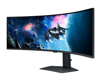 Samsung Odyssey G95C computer monitor 124,5 cm (49&quot;) 5120 x 1440 Pixels DWQHD Zwart