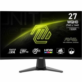 MSI MAG 27CQ6F 27&quot; | 2560x1440 VA | 180Hz | Gaming Monitor