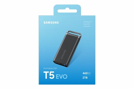 Samsung T5 EVO 2TB MU-PH2T0S Zwart