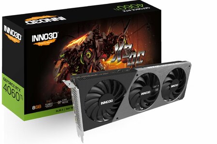 Inno3D GeForce RTX 4060 Ti X3 OC NVIDIA 8 GB GDDR6