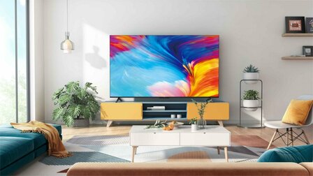 TCL P63 Series P635 165,1 cm (65&quot;) 4K Ultra HD Smart TV Wifi Zwart RETURNED