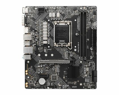 MSI PRO H610M-G moederbord Intel H610 LGA 1700 micro ATX