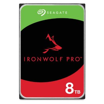 Seagate IronWolf Pro ST8000NT001 interne harde schijf 3.5&quot; 8 TB SATA III