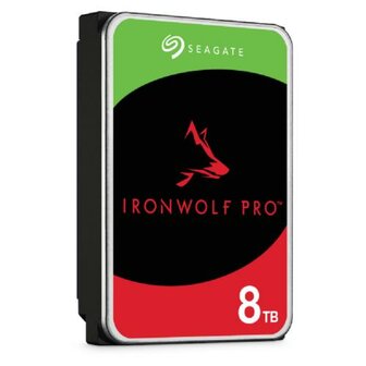 Seagate IronWolf Pro ST8000NT001 interne harde schijf 3.5&quot; 8 TB SATA III