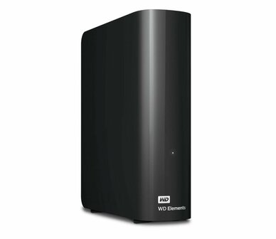 Western Digital Elements Desktop externe harde schijf 12 TB Zwart