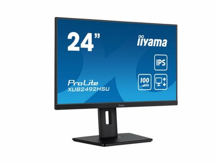 iiyama XUB2492HSU-B6 23.8&quot; | 1920 x 1080 IPS | 100Hz | Monitor