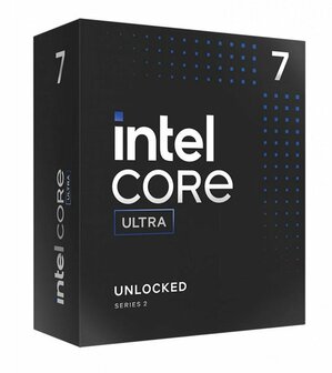 Intel Core Ultra 7 265K | 20 Core | 4,6GHz (5,5GHz Turbo) | LGA 1851 | Processor | CPU