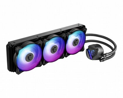 MSI MAG CORELIQUID 360R V2 koelsysteem voor computers Moederbord, Processor Kit voor vloeistofkoeling 12 cm Zwart