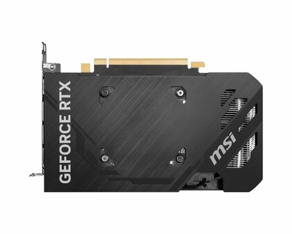 MSI GeForce RTX 4060 Ti VENTUS 2X BLACK E1 OC | 8GB GDDR6 VRAM | Videokaart | GPU | Nvidia