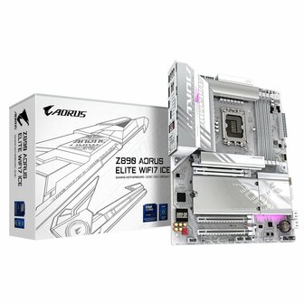 GIGABYTE Z890 AORUS ELITE WIFI7 ICE Intel Z890 LGA 1851 (Socket V1) ATX