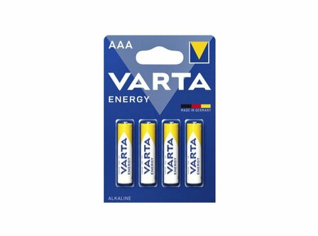 Varta Energy AAA-batterij 4-pack