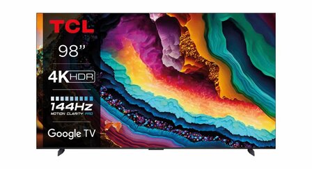 TCL 98P749 tv 2,49 m (98&quot;) 4K Ultra HD Smart TV Wifi Zwart