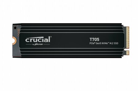 Crucial T705 | 4TB NVMe SSD | M.2 | 14.100MB/s | Heatsink | PCIe 5.0