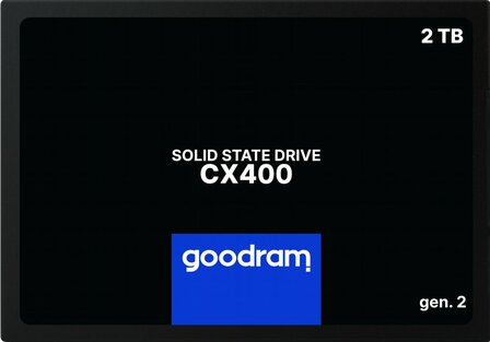 Goodram CX400 | 2TB SATA SSD | 2.5&#039;&#039; | 550MB/s