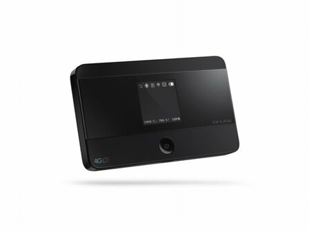 TP-LINK M7350 LTE-Advanced Wi-Fi (MIFI) Zwart uitrusting voor draadloos mobiel netwerk RENEWED