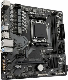 GIGABYTE A620M H | Socket AM5 | AMD A620 | 2xDDR5 | Micro-ATX | Moederbord