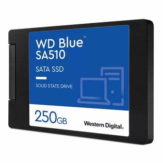 Western Digital Blue SA510 | 250GB SATA SSD | 2.5&#039;&#039; | 555MB/s