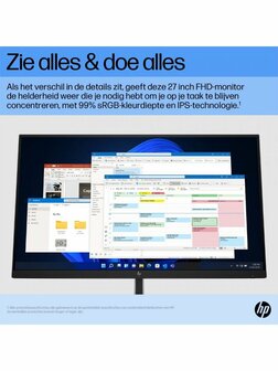 HP E27 G5 27&quot; | 1920x1080 IPS | 75Hz | Monitor | RENEWED