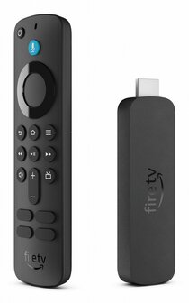 Amazon Fire TV Stick 4K &ndash; Streaming Media Player | 4K Ultra HD | Dolby Vision | HDR10+ | Dolby Atmos | Alexa Voice Remote