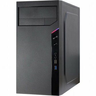 PROMO Desktop | Intel Core i3-12100 | 8GB 3200MHz RAM | 512GB NVMe M.2 SSD | Mini-Tower Behuizing