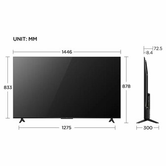 TCL 65P69B TV | 65&#039;&#039; | UltraHD 4K | Wifi | SmartTV | Google TV | Bluetooth 5.0