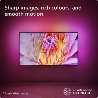 Philips 43PUS8079/12 TV | 43&#039;&#039; | UltraHD 4K | Wifi | SmartTV | Titan OS | HDR10 | 60Hz | Zwart