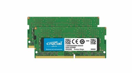 Crucial | 8GB 2x4GB DDR4 | 3200MHz | SODIMM | CL19 | Geheugenmodule | RAM