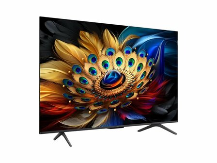 TCL C65 50C655 50&quot; 4K Ultra HD QLED Smart TV - WiFi, HDR, Titanium Design - RENEWED