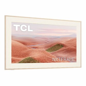 TCL NXTFRAME 55A300W Wit | 55&#039;&#039; Ultra HD 4K | QLED Smart TV | Wi-Fi | Google TV | HDR10+ | 120Hz