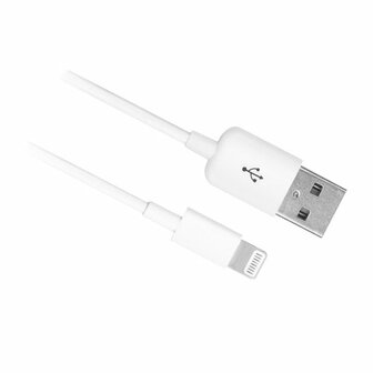 Ewent 1m, USB2.0-A - Lightning