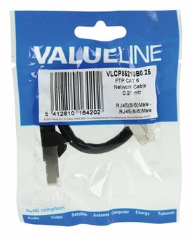 Valueline 0.5m Cat6 FTP