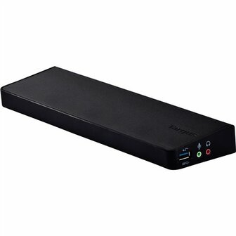 Targus USB 3.0 Dual Video DockingStation USB 3.0 (3.1 Gen 1) Type-A Zwart